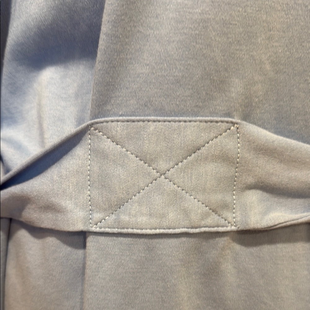 Lake Blue Scalloped Edge Robe - Picture 5 of 6